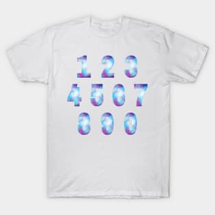 Galaxy Numbers T-Shirt